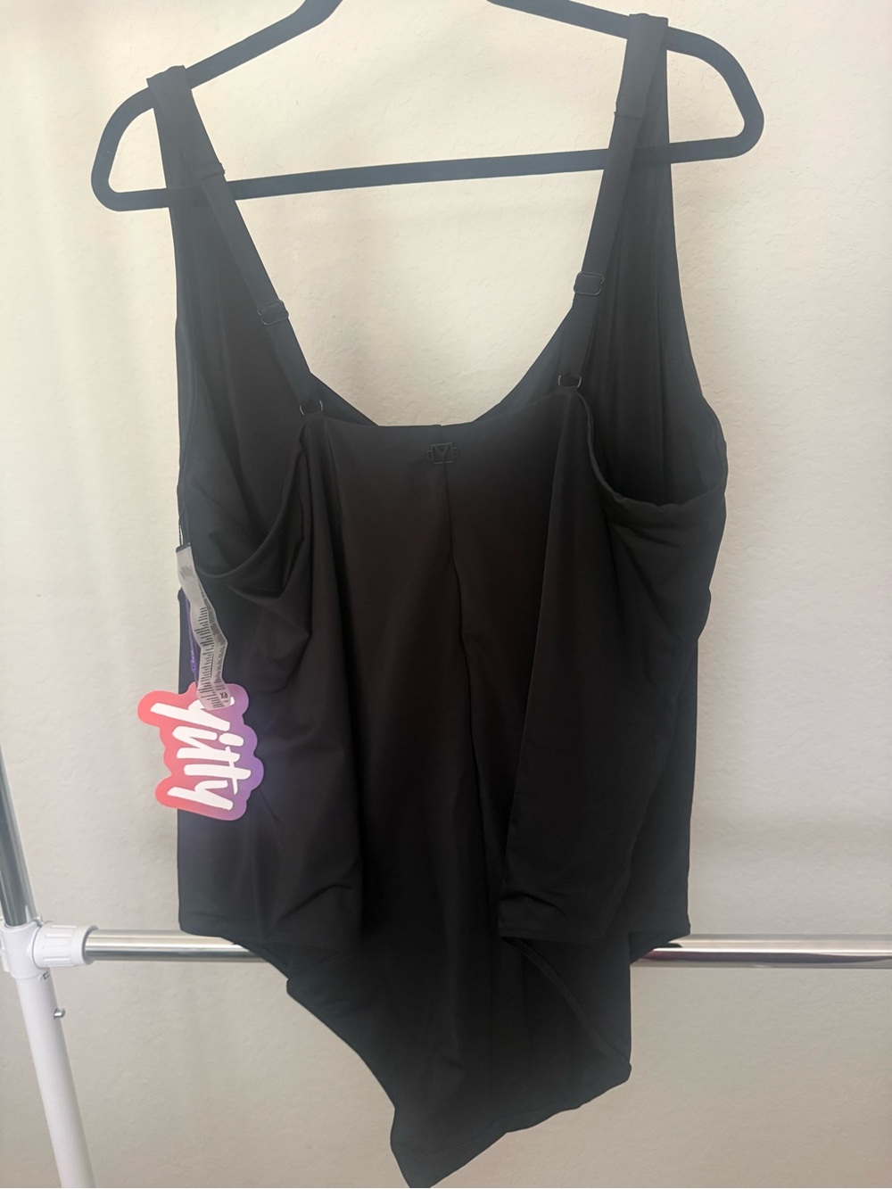 Yitty Woman’s Plus Size Shaping Demi One Piece Swim Suit - Picture 5 of 10